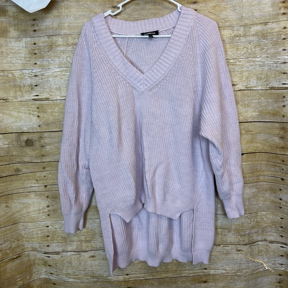 Express hi low sweater 🛍